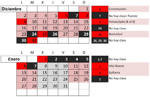 Calendario 2013-14