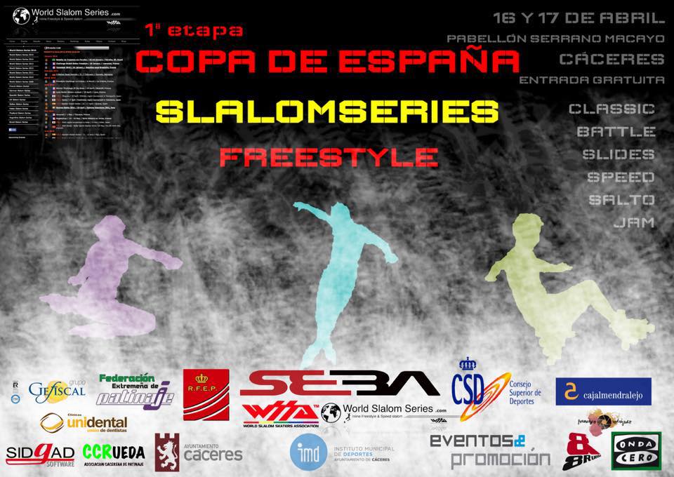 I Etapa Copa España Slalom Series Caceres 2016